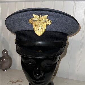 60s wool West Point Military academy dress hat